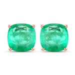 Cushion Cut Stud Earrings
