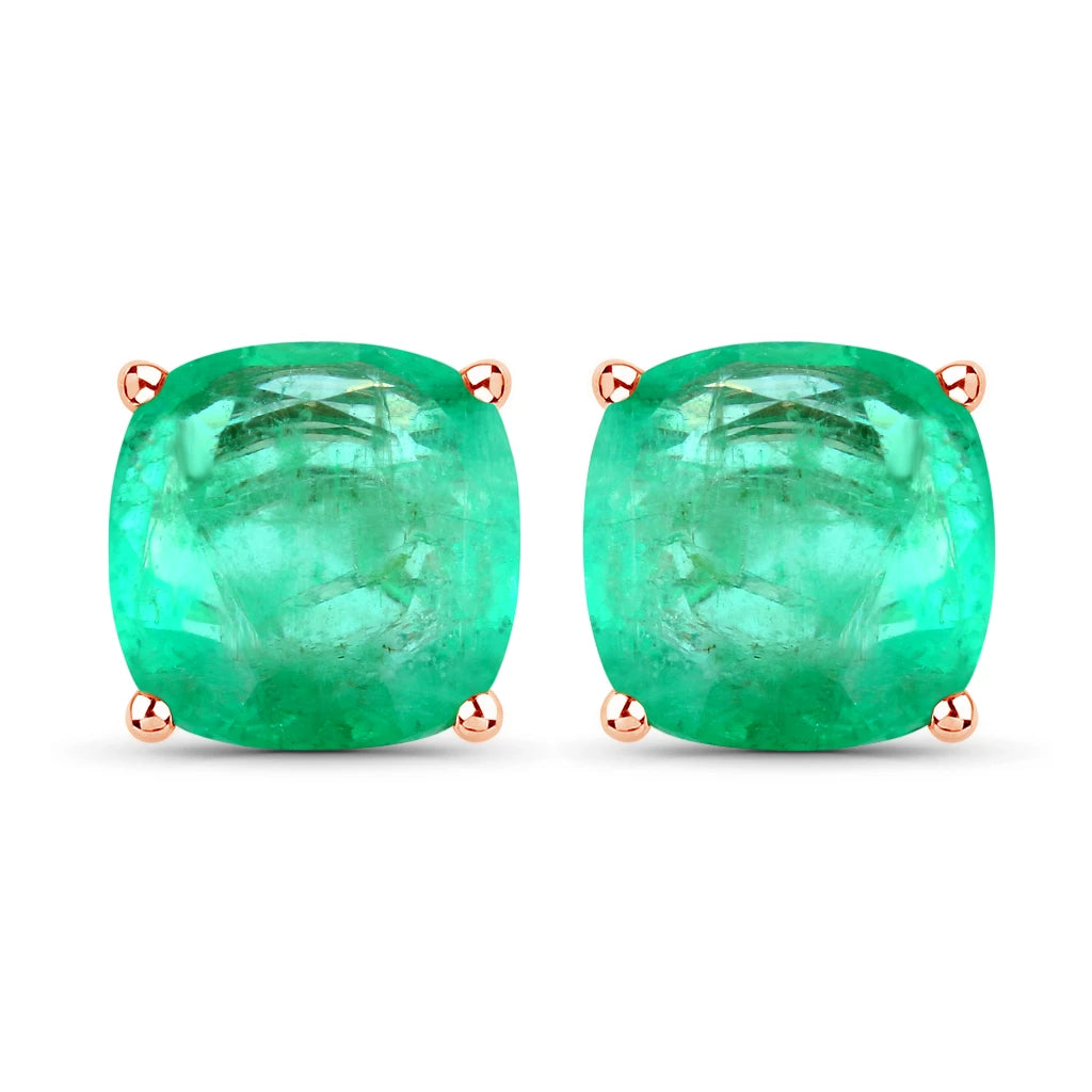 Cushion Cut Stud Earrings