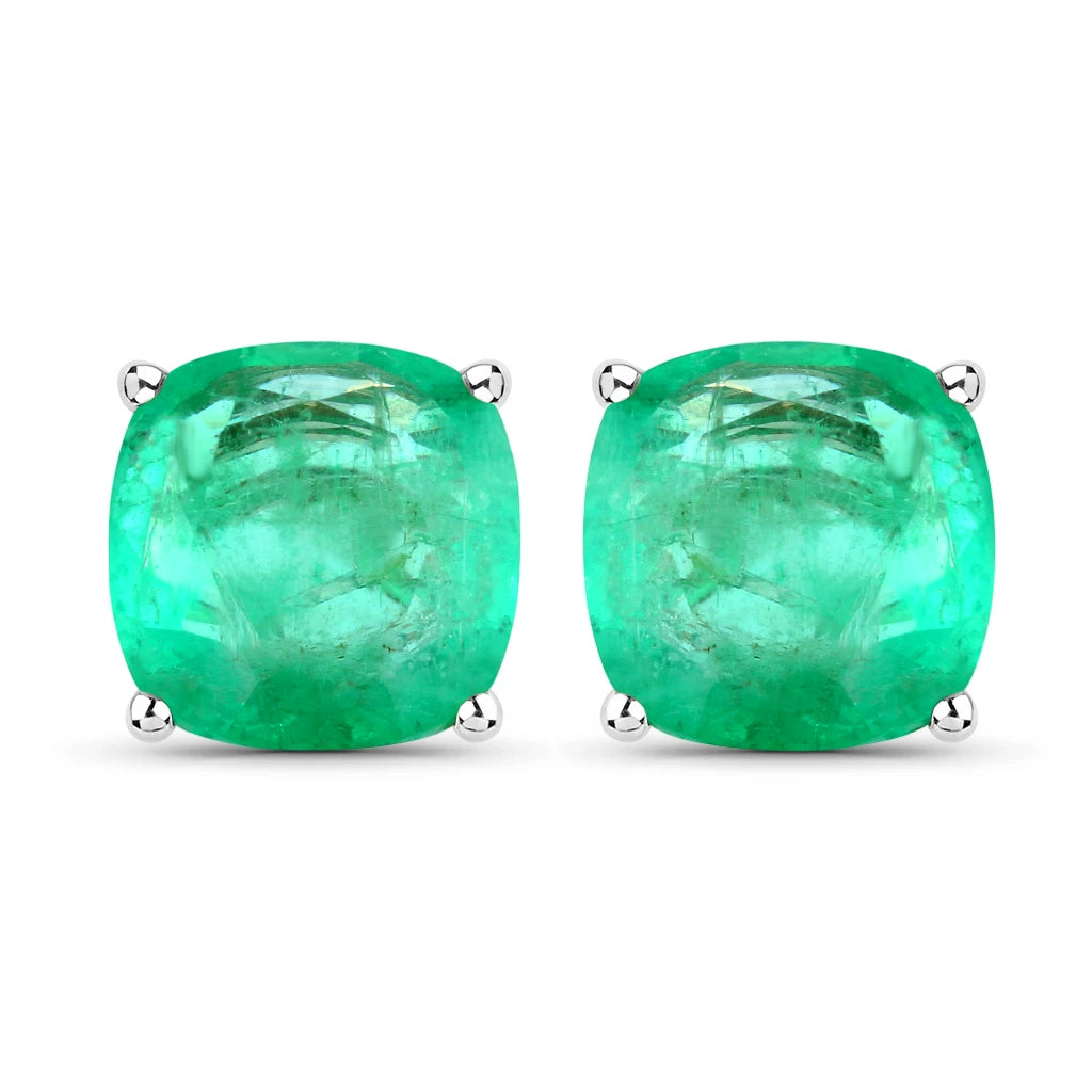 Cushion Cut Stud Earrings