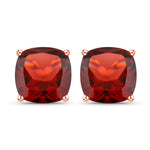 Cushion Cut Stud Earrings