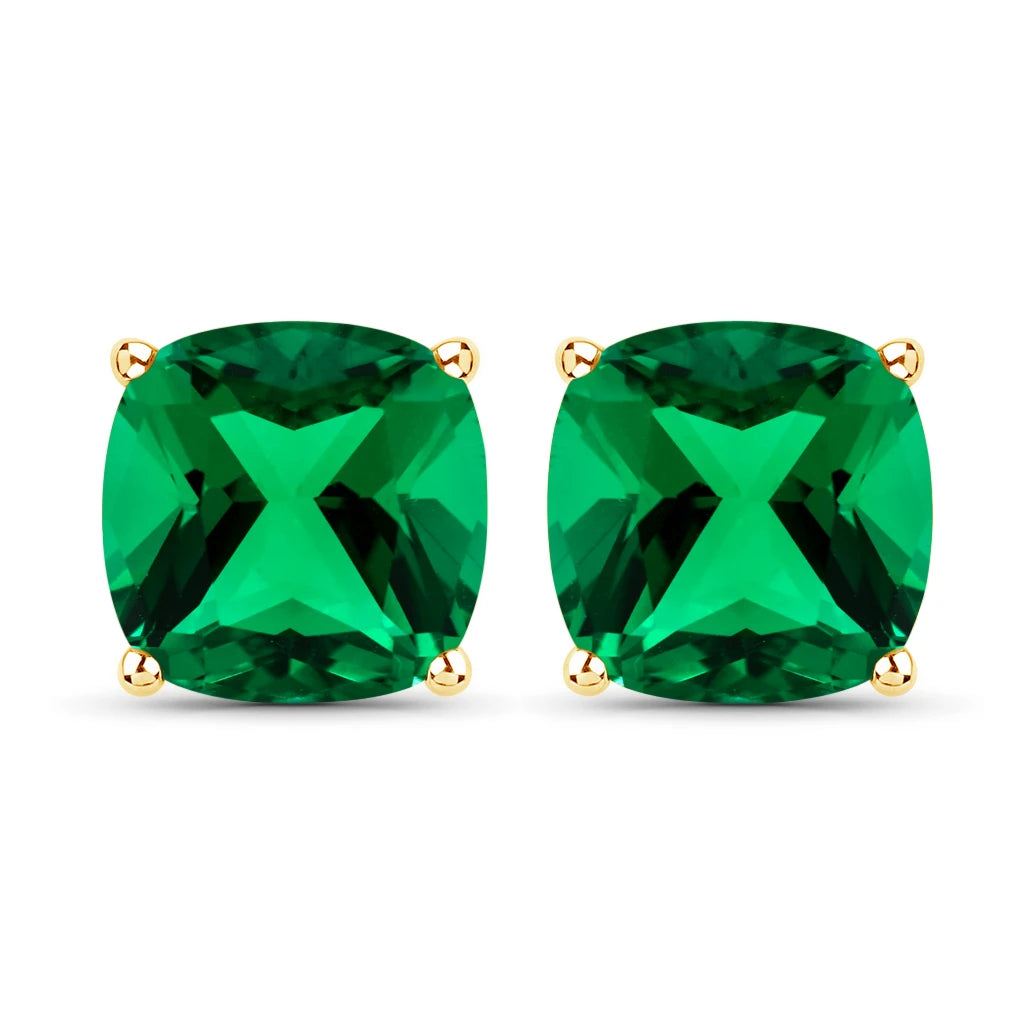 Cushion Cut Stud Earrings