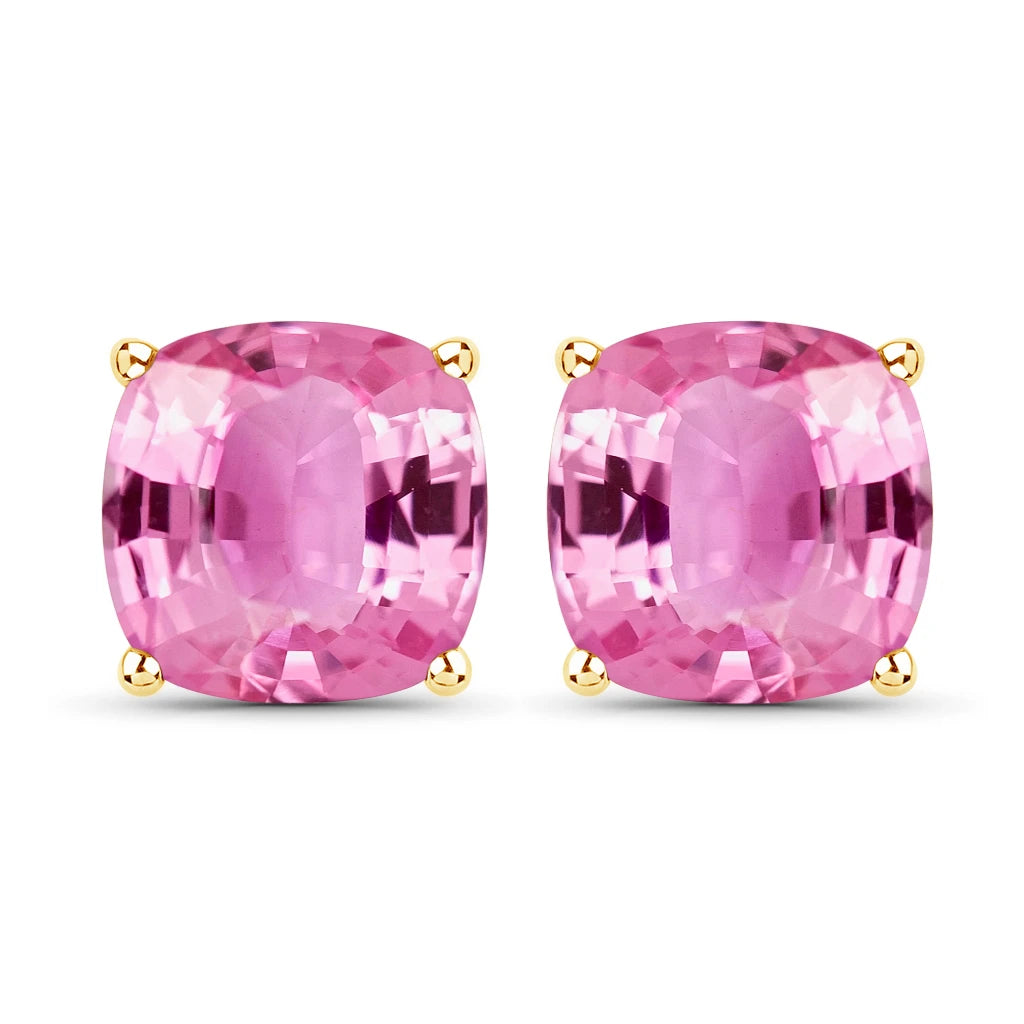 Cushion Cut Stud Earrings