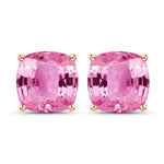 Cushion Cut Stud Earrings