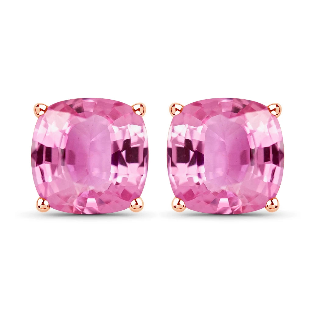 Cushion Cut Stud Earrings
