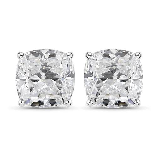 Cushion Cut Stud Earrings