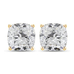 Cushion Cut Stud Earrings