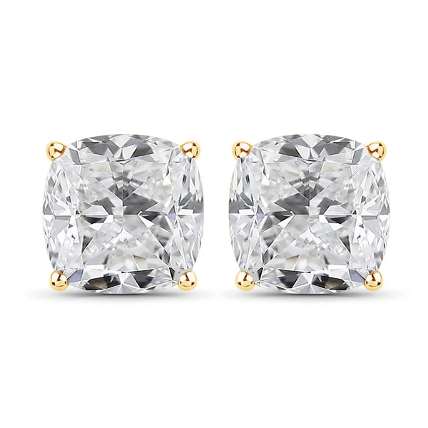 Cushion Cut Stud Earrings