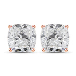 Cushion Cut Stud Earrings