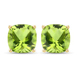 Cushion Cut Stud Earrings