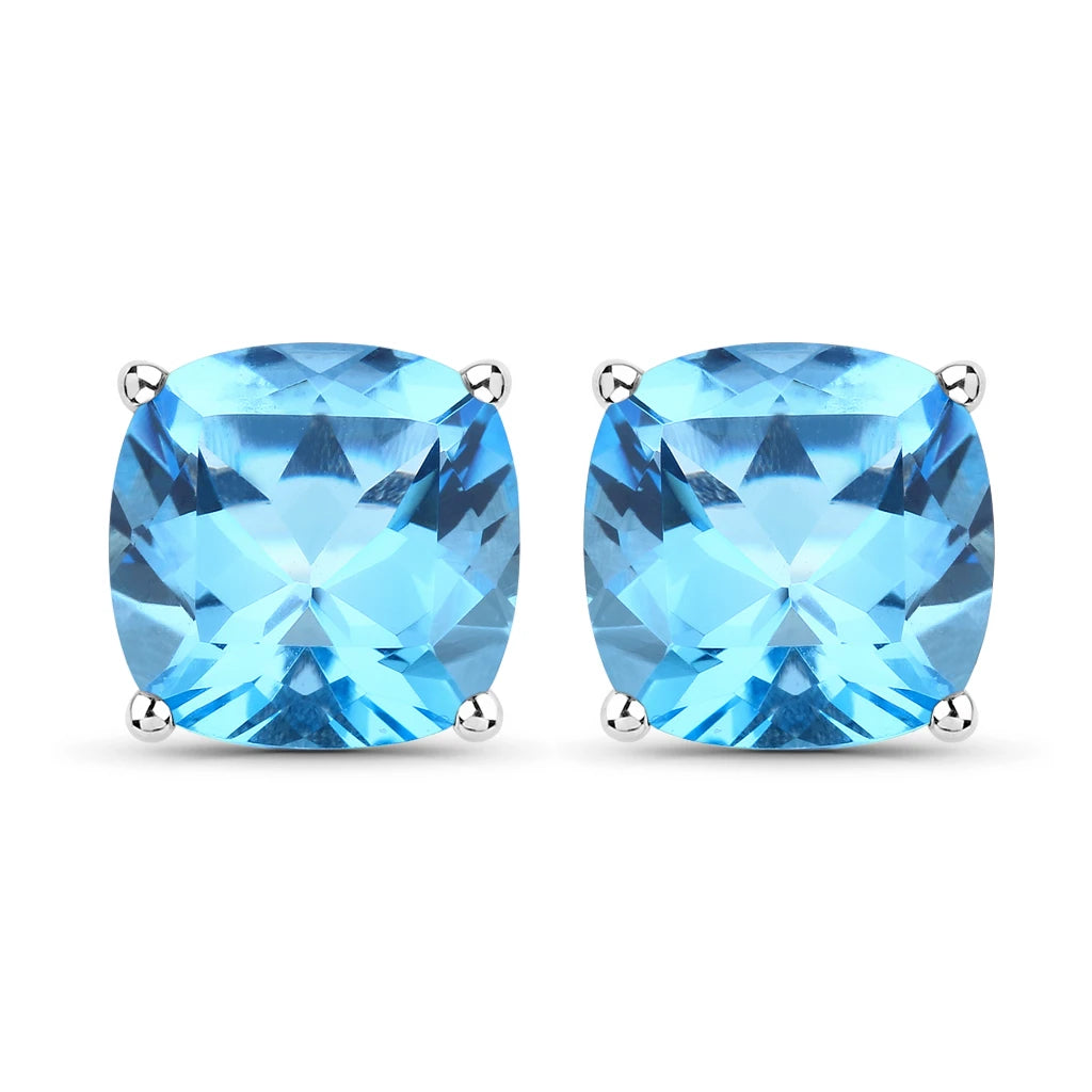 Cushion Cut Stud Earrings
