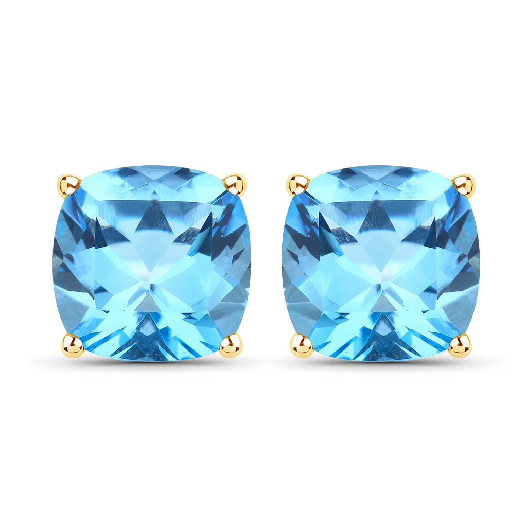 Cushion Cut Stud Earrings