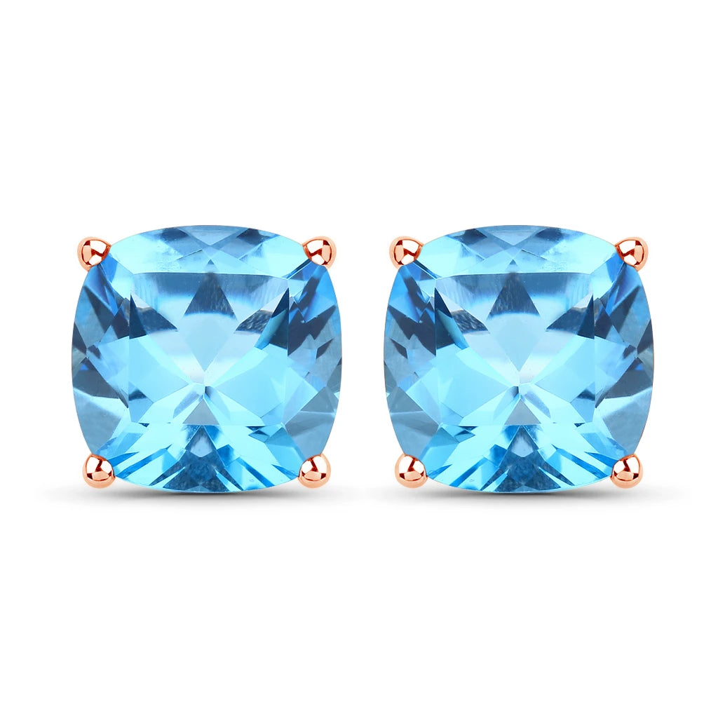 Cushion Cut Stud Earrings