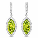 Marquise Cut Diamond Accent Drop Earrings