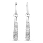 Natural Diamond Cocktail Drop Earrings