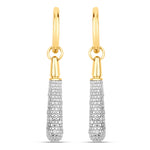Natural Diamond Cocktail Drop Earrings