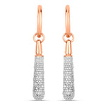 Natural Diamond Cocktail Drop Earrings