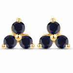 Round Prong Set Stud Earrings