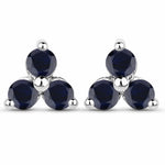 Round Prong Set Stud Earrings