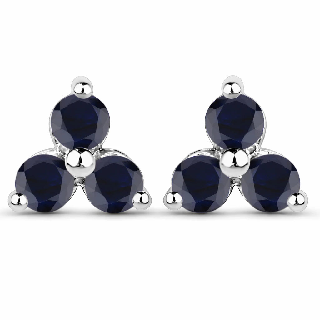 Round Prong Set Stud Earrings