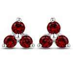 Round Prong Set Stud Earrings