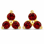Round Prong Set Stud Earrings