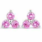 Round Prong Set Stud Earrings