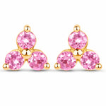 Round Prong Set Stud Earrings