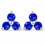 Round Prong Set Stud Earrings