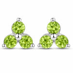 Round Prong Set Stud Earrings