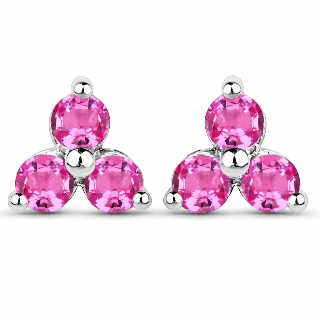 Round Prong Set Stud Earrings