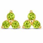Round Prong Set Stud Earrings