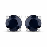 Round Cut Stud Earrings
