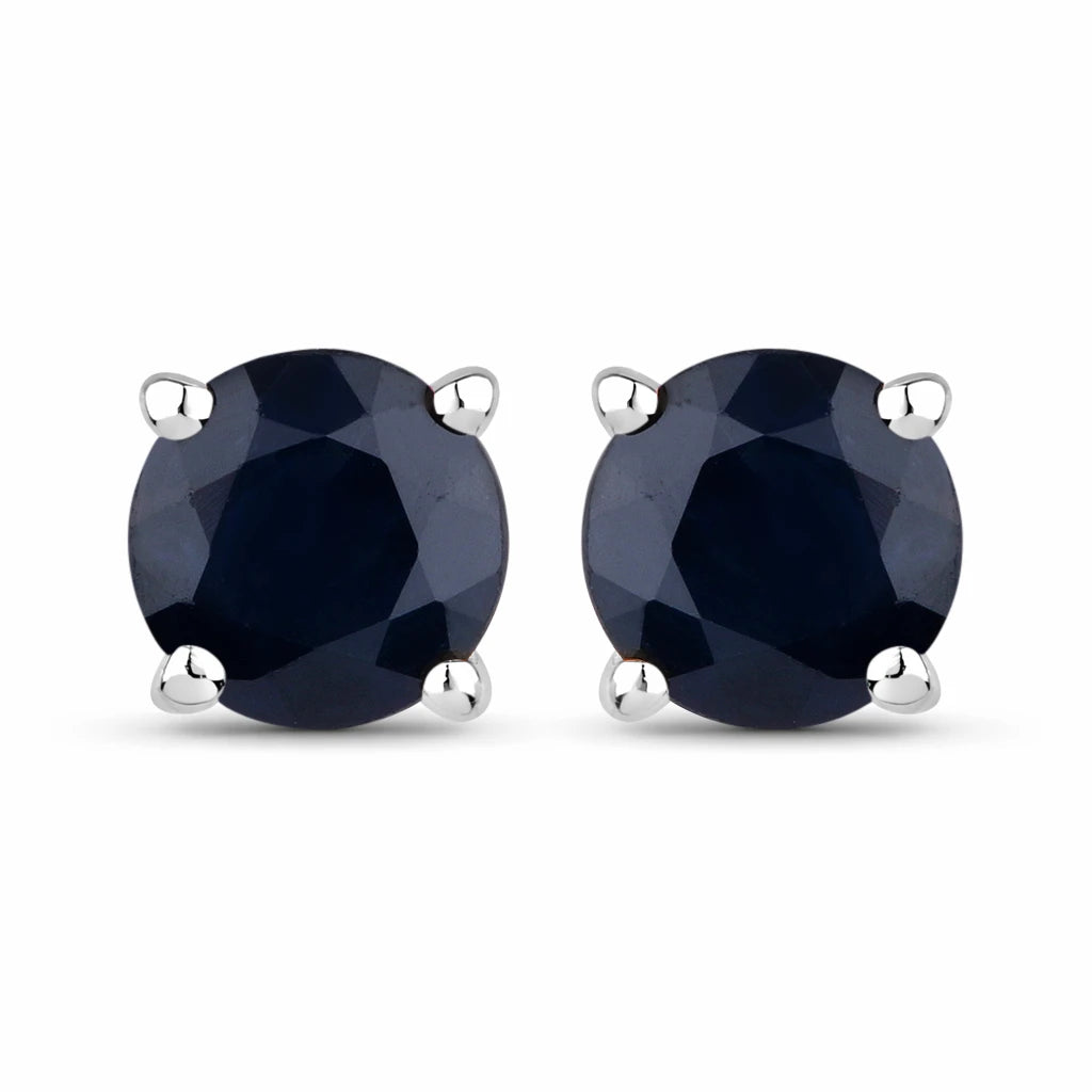 Round Cut Stud Earrings