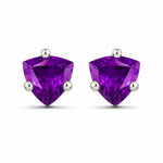 Trillion Cut Stud Earrings