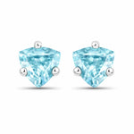 Trillion Cut Stud Earrings