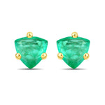 Trillion Cut Stud Earrings