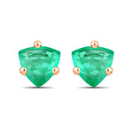 Trillion Cut Stud Earrings