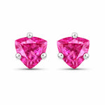 Trillion Cut Stud Earrings