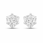 Trillion Cut Stud Earrings
