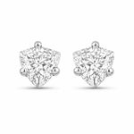 Trillion Cut Stud Earrings