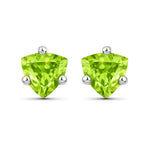 Trillion Cut Stud Earrings