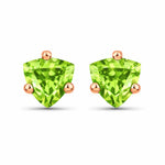 Trillion Cut Stud Earrings