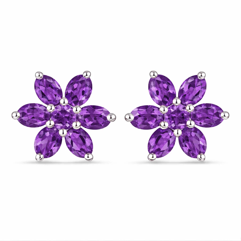 Flower Stud Earrings