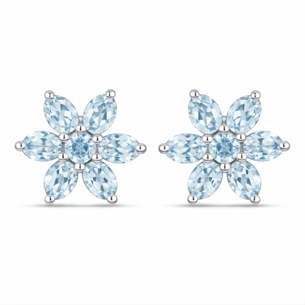 Flower Stud Earrings