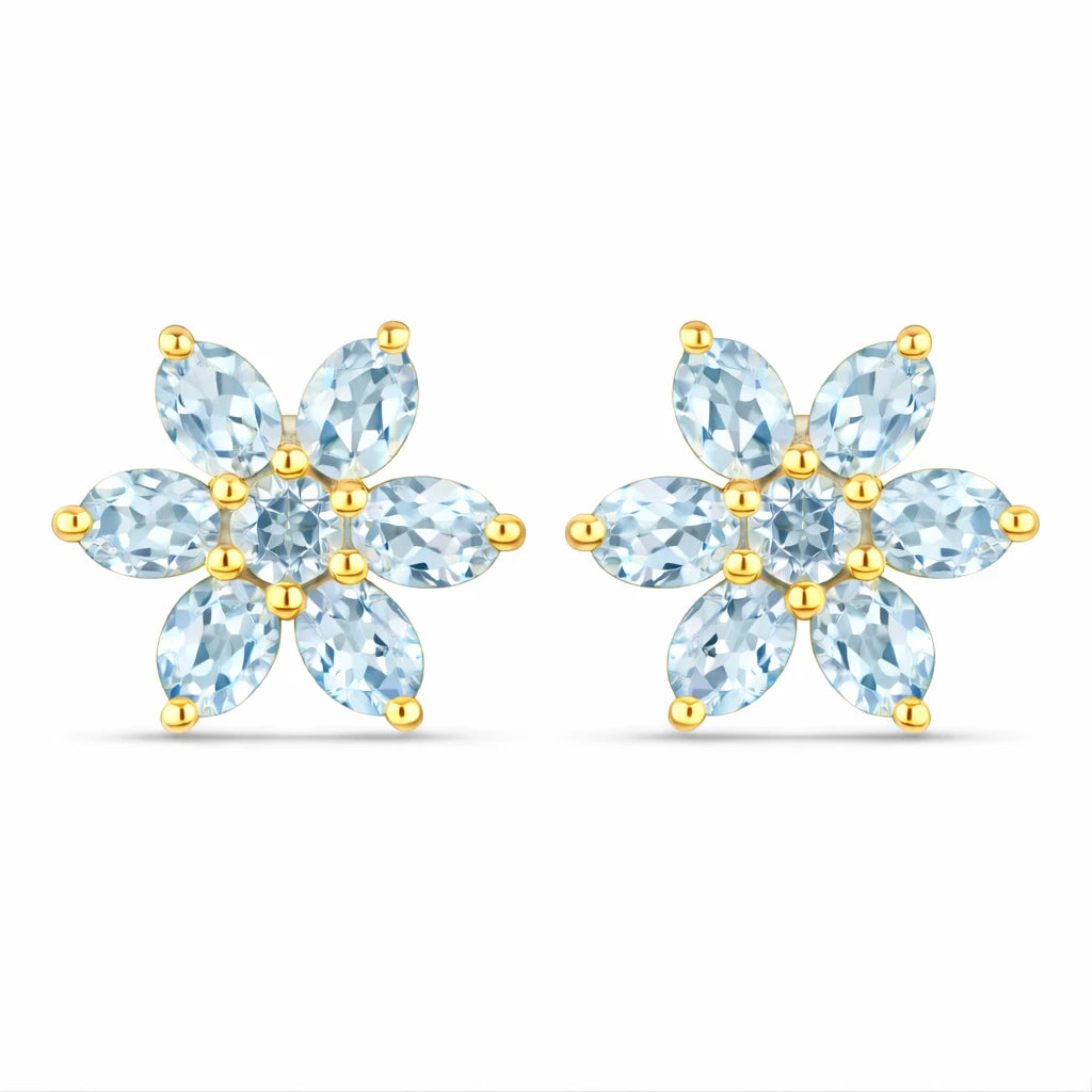 Flower Stud Earrings