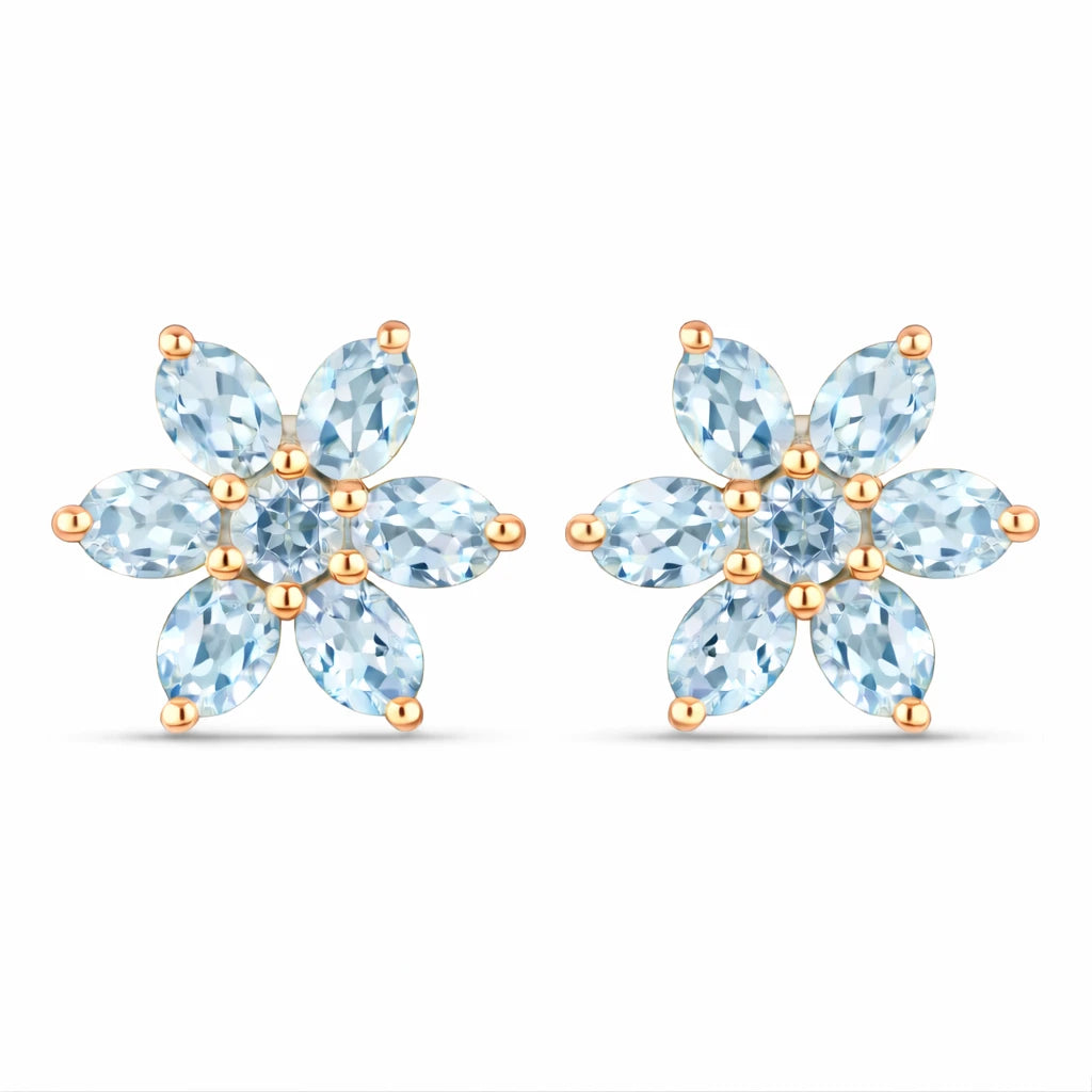 Flower Stud Earrings