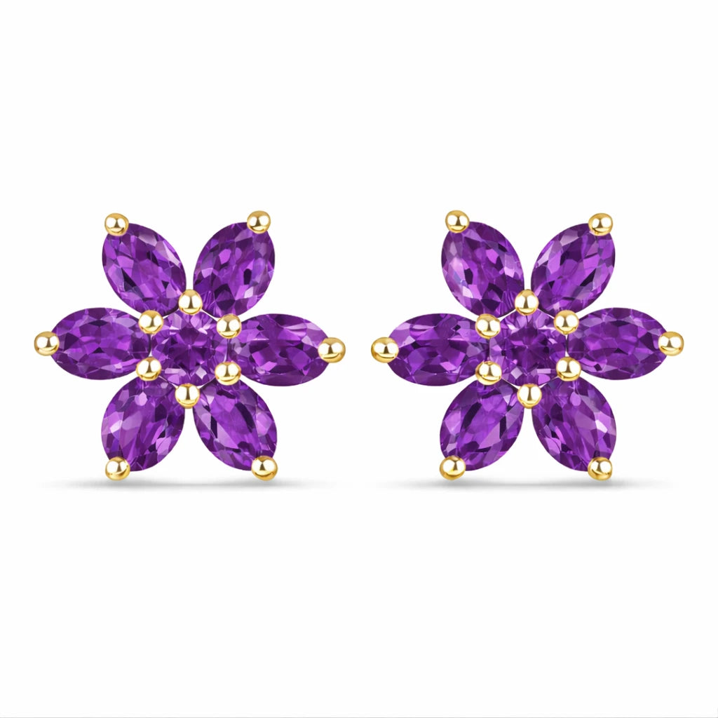 Flower Stud Earrings