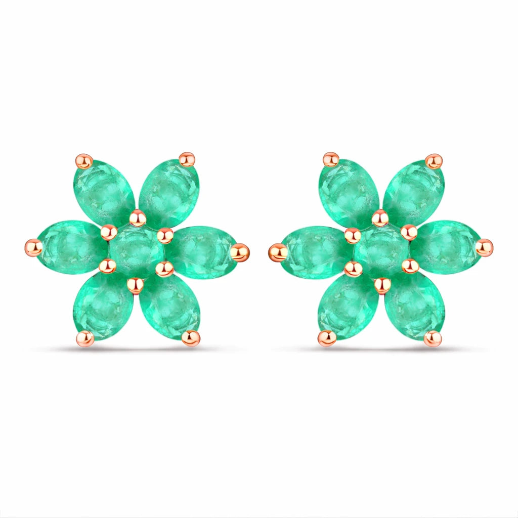 Flower Stud Earrings