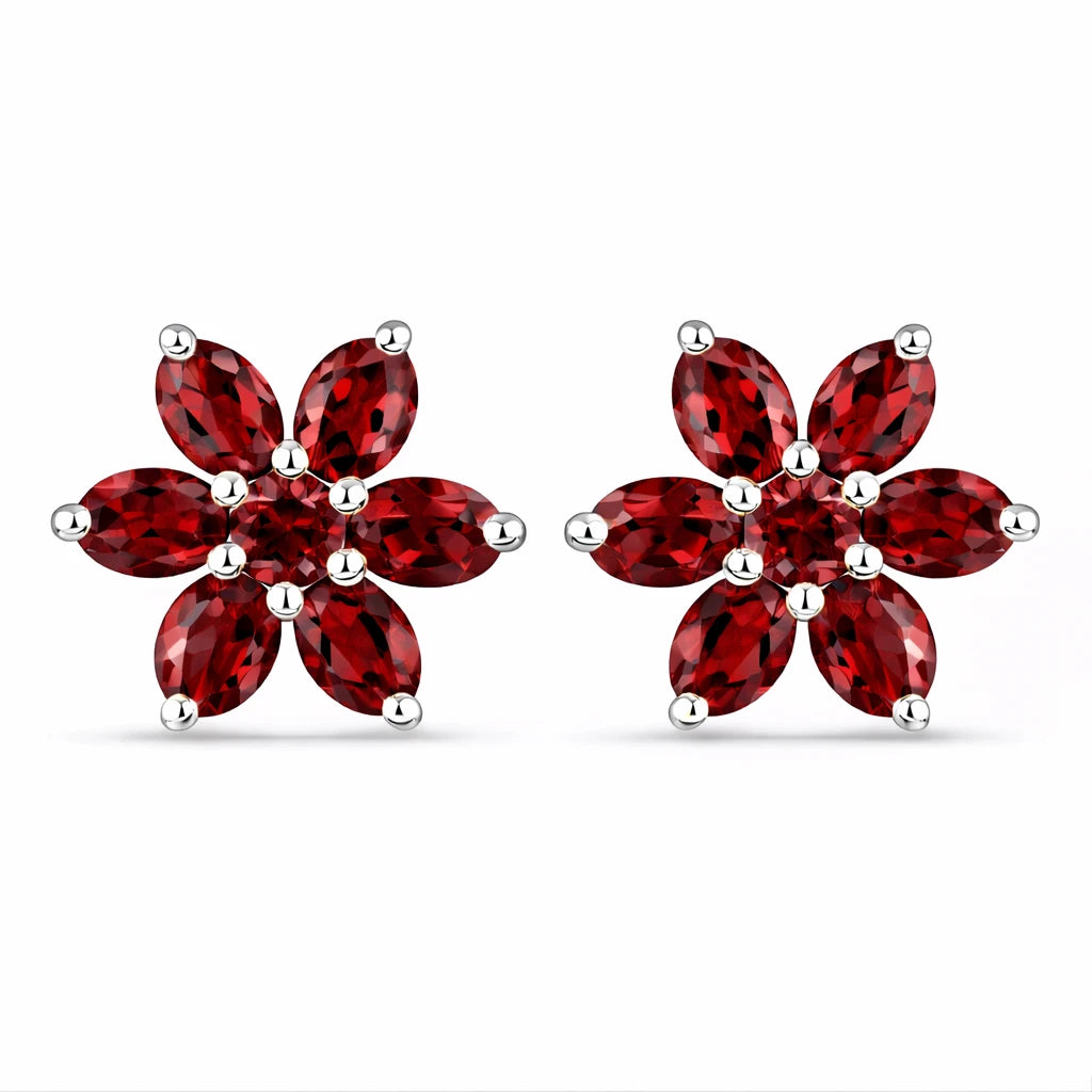 Flower Stud Earrings