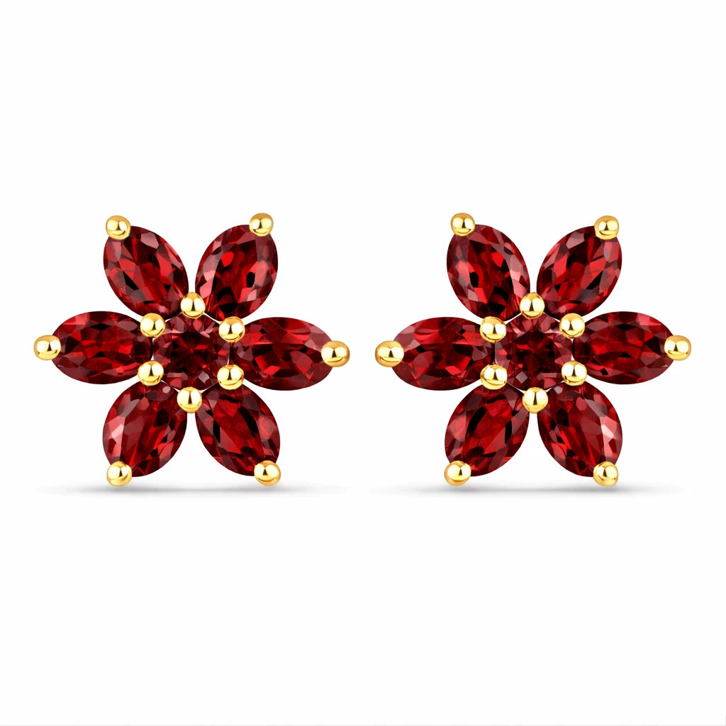 Flower Stud Earrings